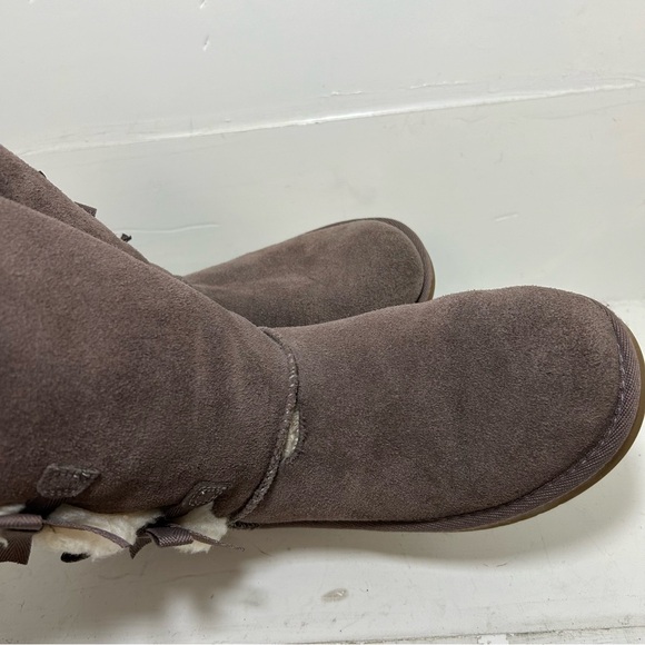 Koolaburra By Ugg Victoria Tall 1020171 Brown Suede Shoes Boot Women Size 5 - Picture 7 of 11